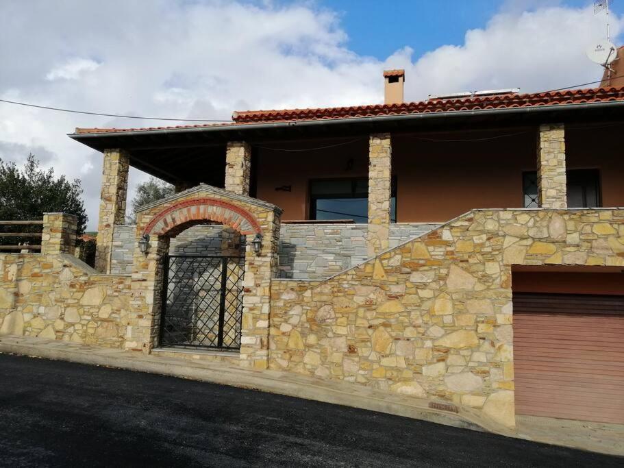 Luxurious Villa With Gorgeous View And Bbq Alexandrópolis Exterior foto