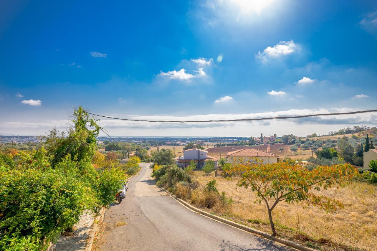Luxurious Villa With Gorgeous View And Bbq Alexandrópolis Exterior foto
