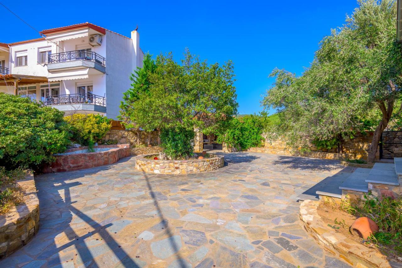 Luxurious Villa With Gorgeous View And Bbq Alexandrópolis Exterior foto